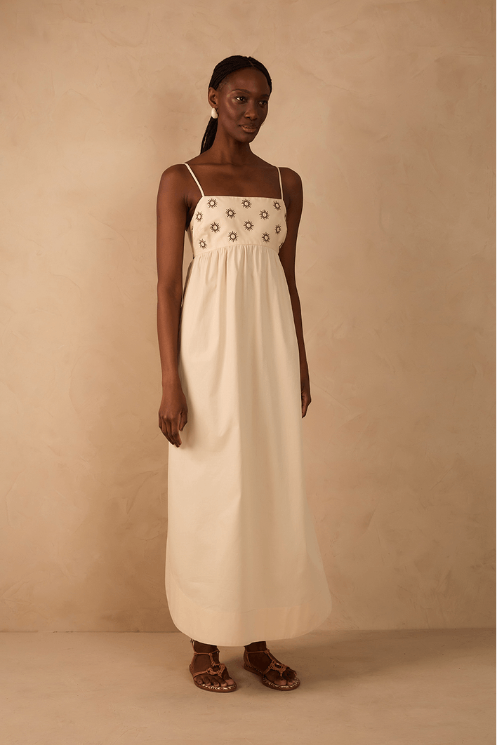 Vestido Cropped Bordado