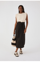 Vestido T-shirt Com Nylon