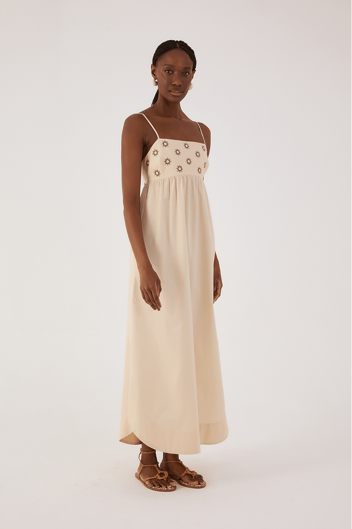 Vestido Cropped Bordado
