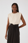 Vestido T-shirt Com Nylon