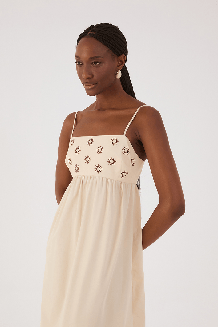 Vestido Cropped Bordado