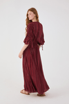 Vestido Longo Lurex Pala Lastex
