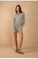 Short Boxer Crepe Estampa Ipanema