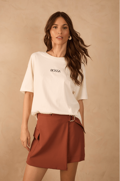 T-shirt Bordado Bossa