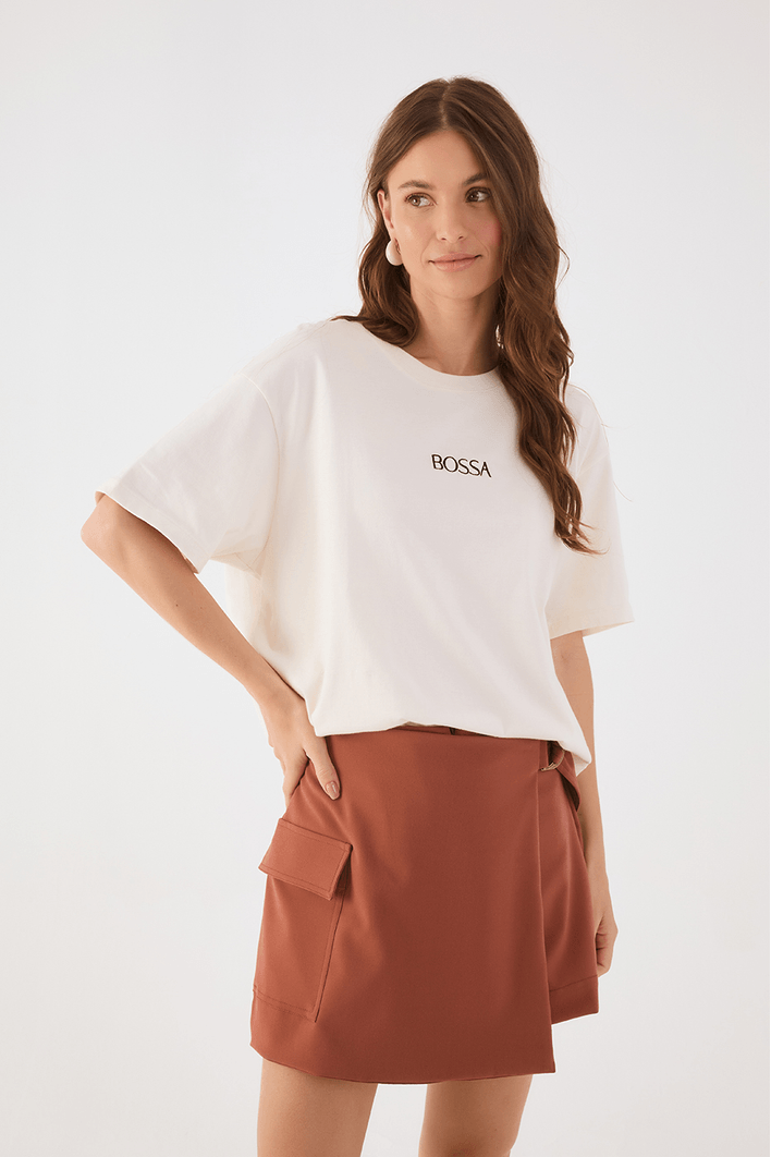 T-shirt Bordado Bossa