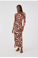 Saia Cropped Tule Estampa Mormaço