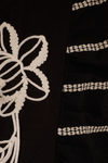 Blusa Algodão Pespontado Bordado