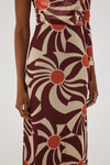 Saia Cropped Tule Estampa Mormaço
