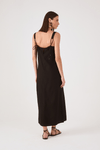 Vestido Cropped Linho Quadradinho