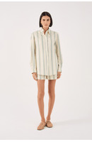 Camisa Estampa Listra Ostra