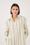 Camisa Estampa Listra Ostra