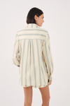 Camisa Estampa Listra Ostra