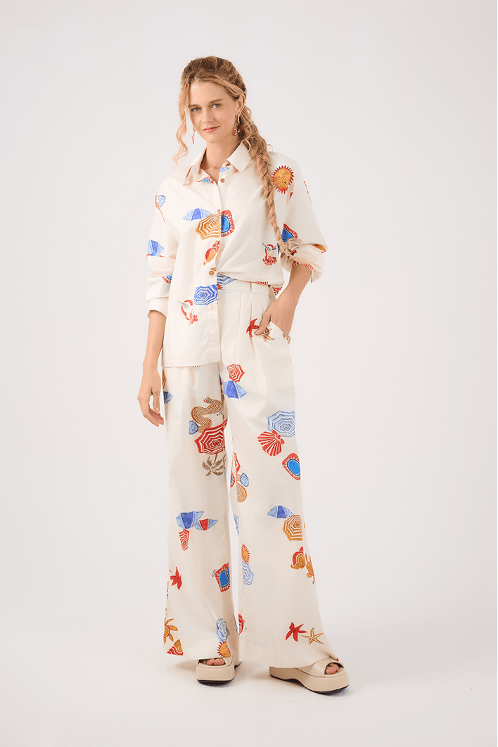 Camisa Estampa Sol