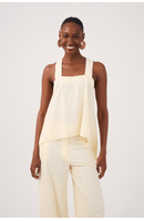 Blusa Linho Alça Costas Cruzada