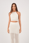 Blusa Tricot Crochet
