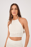 Blusa Tricot Crochet