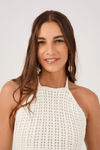 Blusa Tricot Crochet