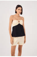 Blusa Bicolor