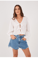 Camisa Laise Bordada