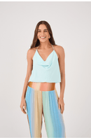 Blusa Crepe Degage