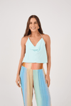 Blusa Crepe Degage