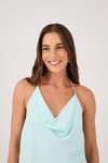 Blusa Crepe Degage