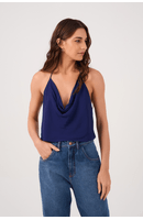Blusa Crepe Degage