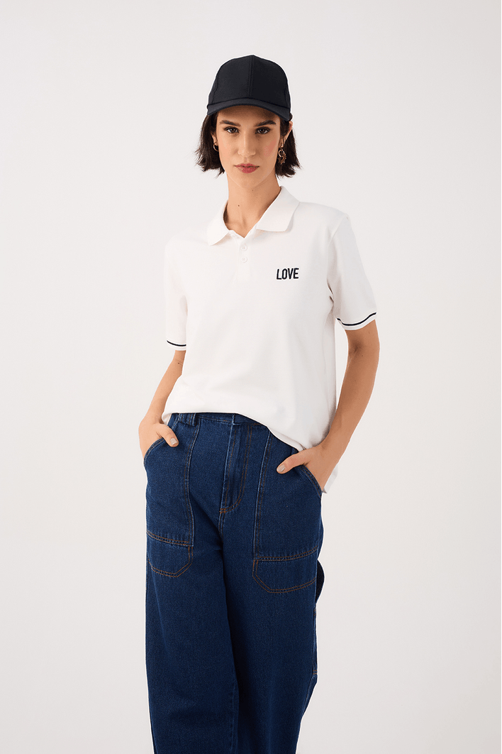 Camisa Polo Bordado