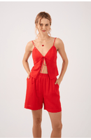 Blusa Linho Amarração