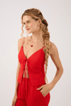 Blusa Linho Amarração