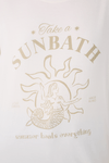 T-shirt Silk Sunbath
