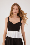 Blusa Busto Estruturado Peplum