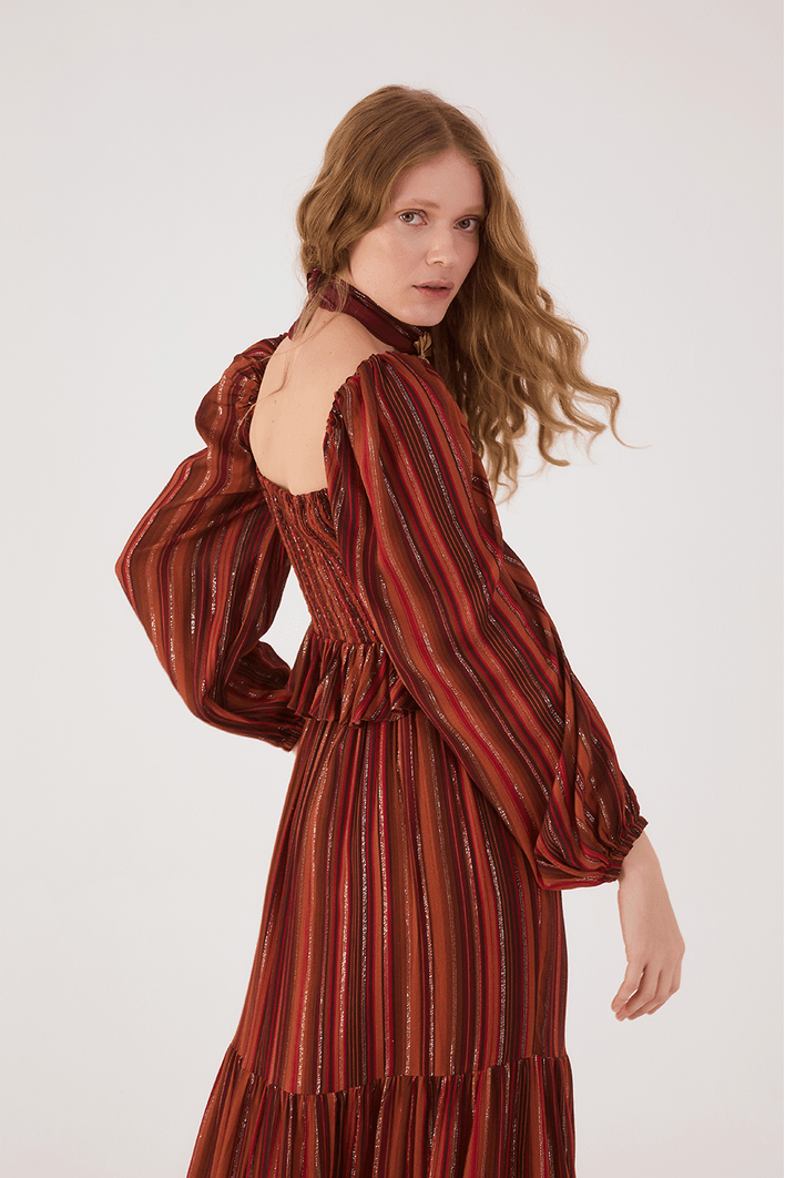 Blusa Lurex Estampa Refúgio
