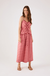 Vestido Midi Listras Sianinha
