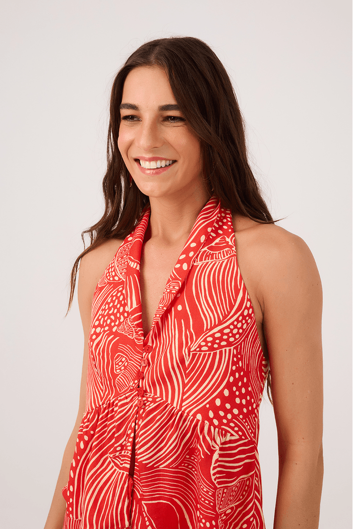 Blusa Estampa Lagoa Guará