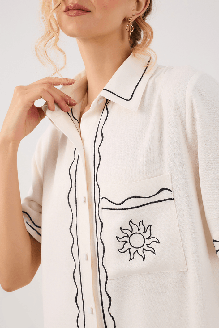 Camisa Bordado Iara