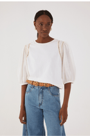Blusa Manga Com Entremeio