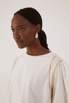 Blusa Manga Com Entremeio