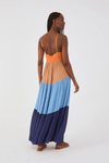 Vestido Longo Crepe Marias Color