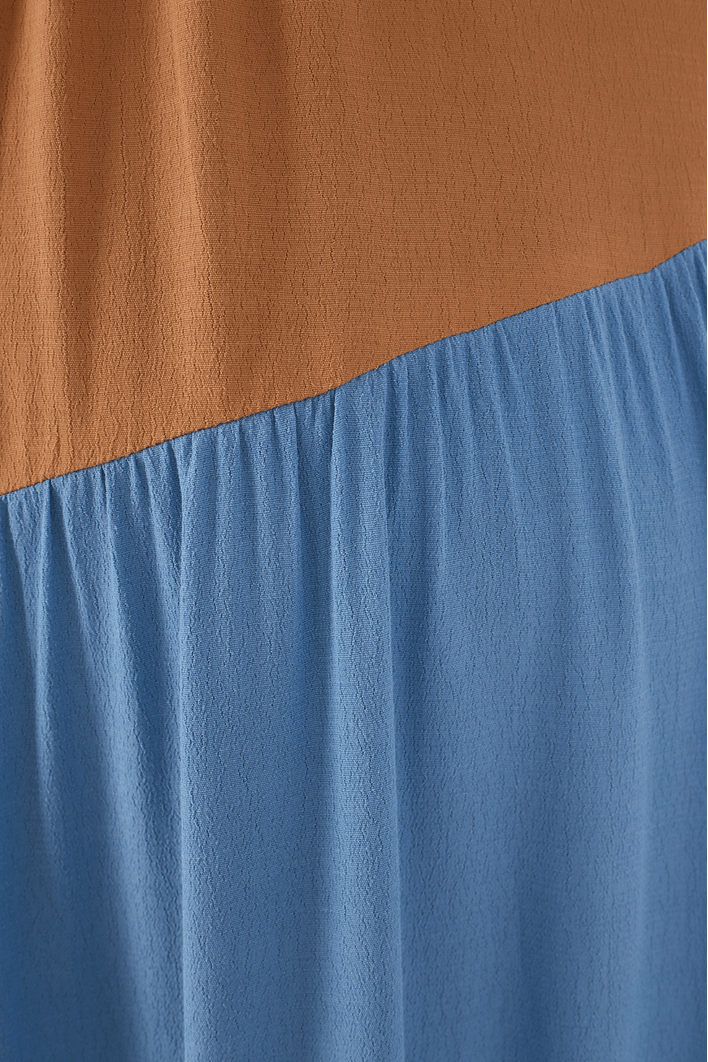 Vestido Longo Crepe Marias Color