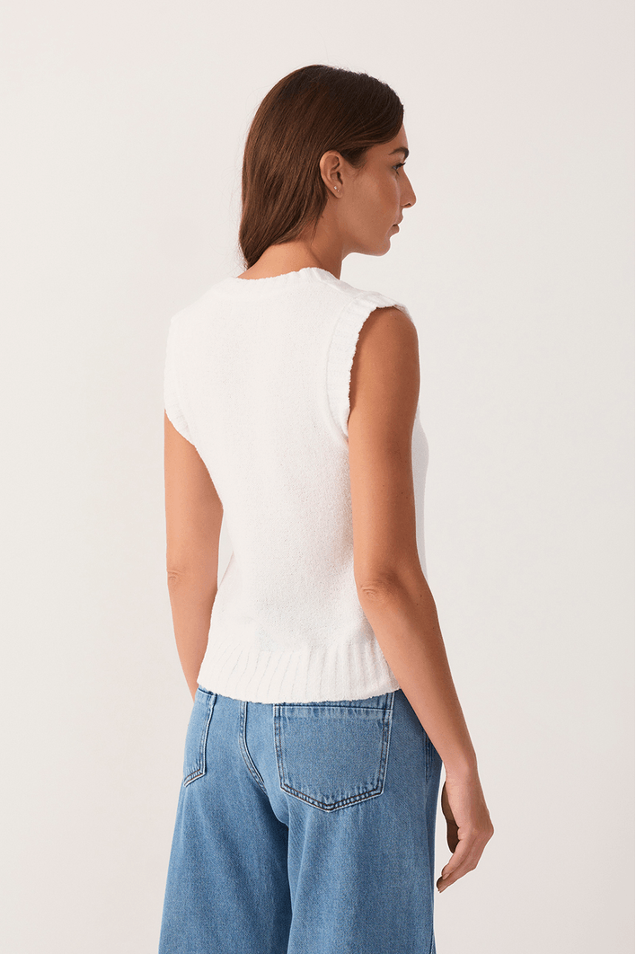 Blusa Colete Tricot