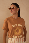 T-shirt Silk The Sun