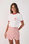T-shirt Blooming Bordado