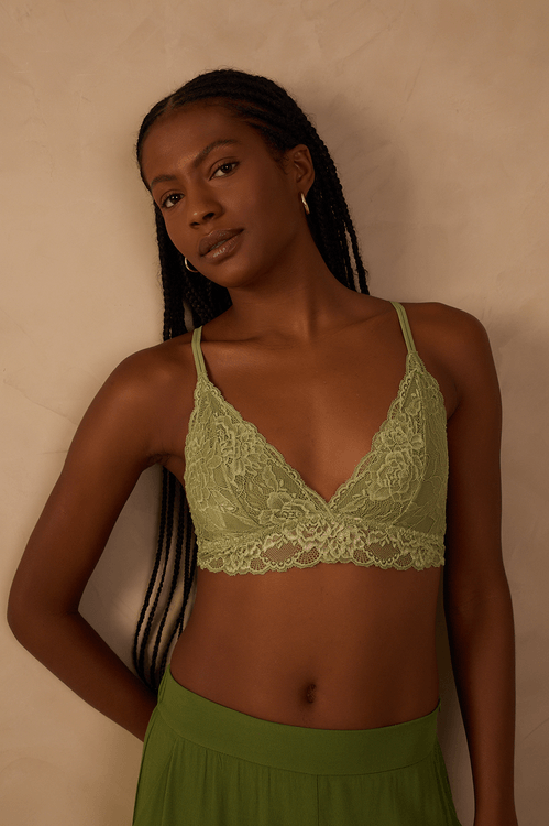 Top Básico Renda Color