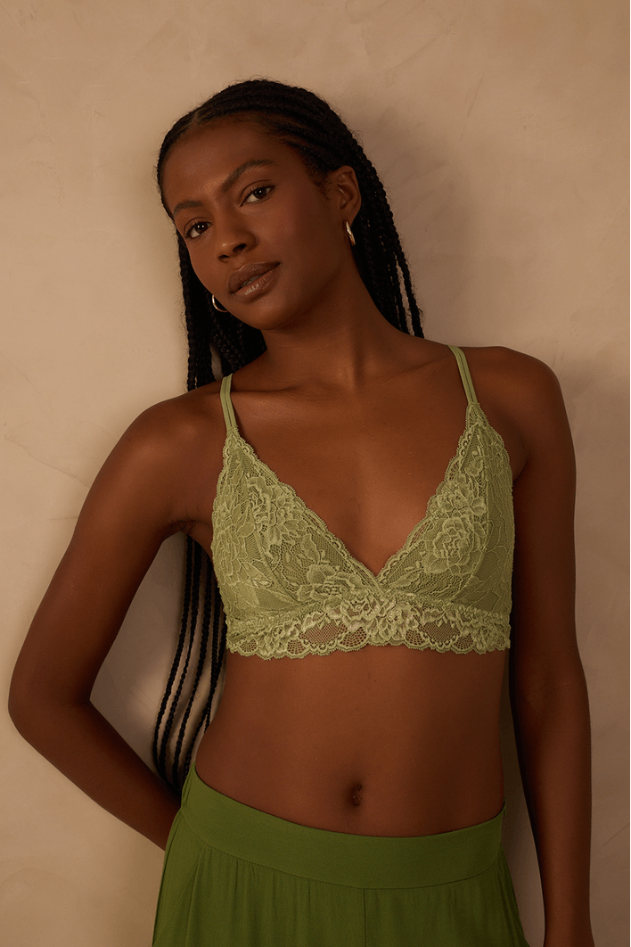 Top Básico Renda Color