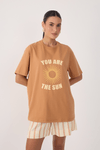 T-shirt Silk The Sun