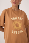 T-shirt Silk The Sun