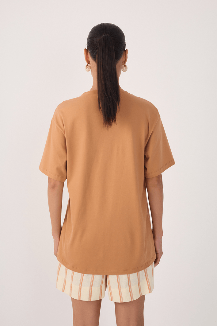 T-shirt Silk The Sun