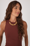 Blusa Básica Canelada