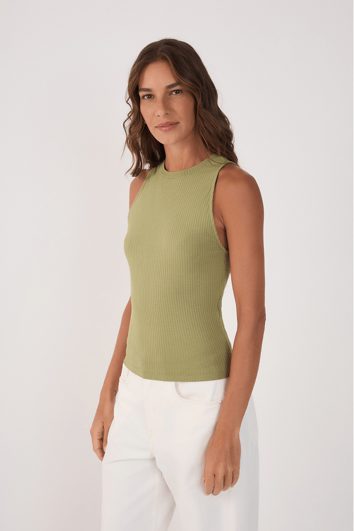 Blusa Básica Canelada